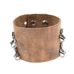 Wide Cuff Aged Chestnut