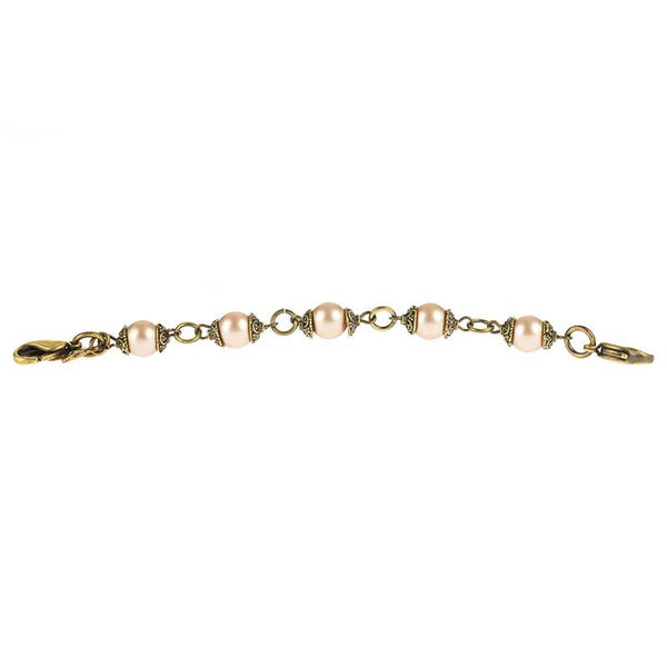 Trousseau bracelet | Champagne Pearl -