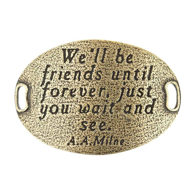 Trousseau Sentiment  | We'll be friends until forever | just you wait and see