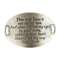 Trousseau Sentiment | Then love knew it was called love. And when I lifted my eyes to your name | suddenly your heart showed me my way | Pablo Neruda