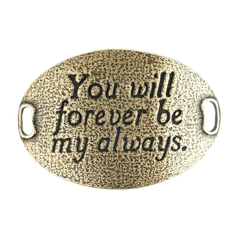 Trousseau Sentiment | You will forever be my always.  |