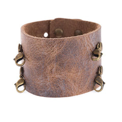 Wide Cuff Aged Chestnut